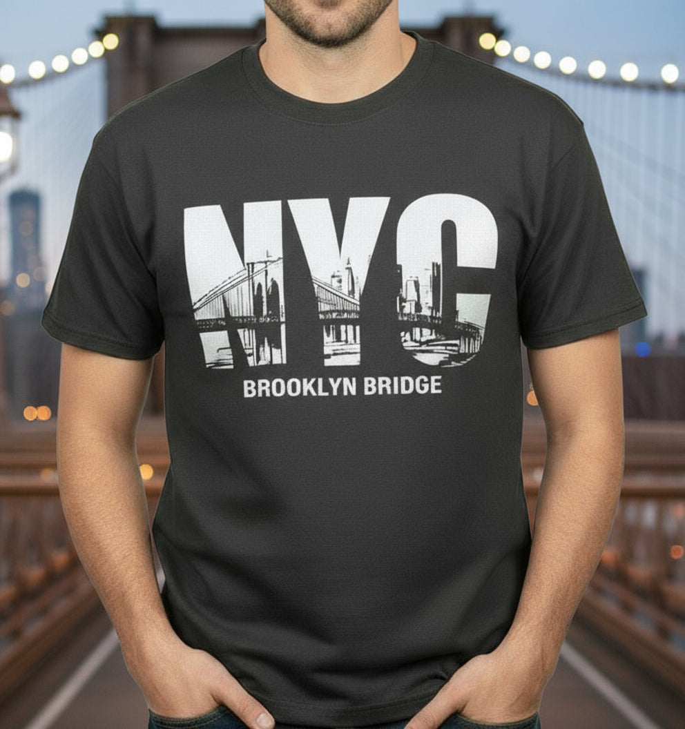 Camisa NYC Brooklyn Bridge