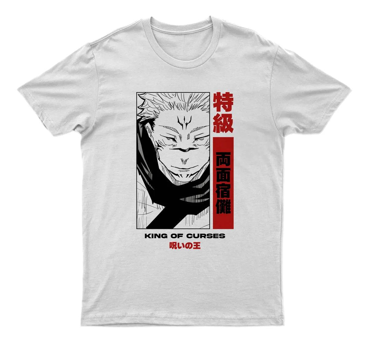 Camisa Ryomen Sukuna - Jujutsu Kaisen