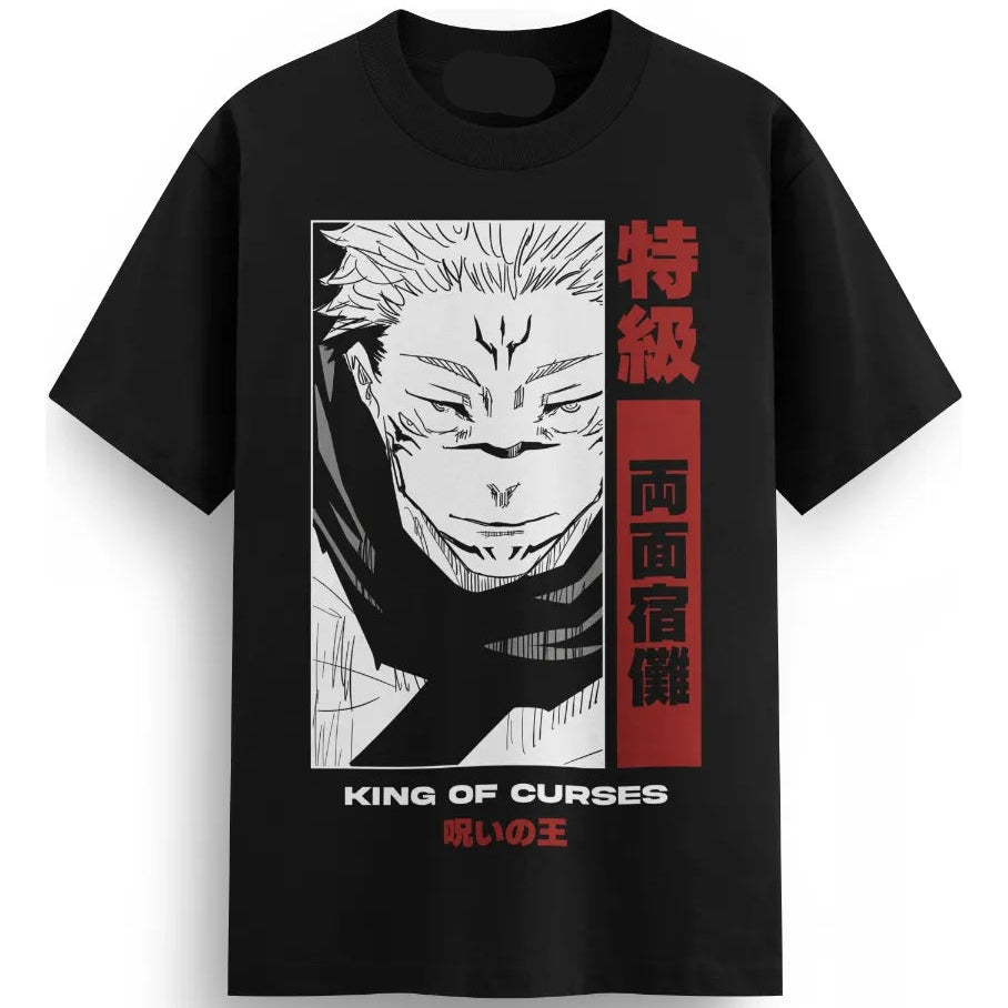 Camisa Ryomen Sukuna - Jujutsu Kaisen