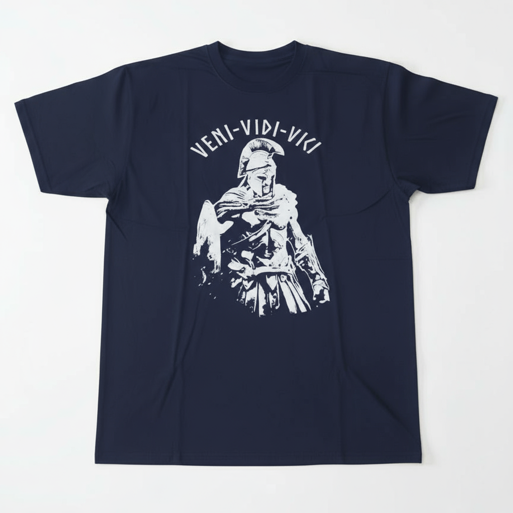 Camisa Spartan Veni-Vidi-Viki