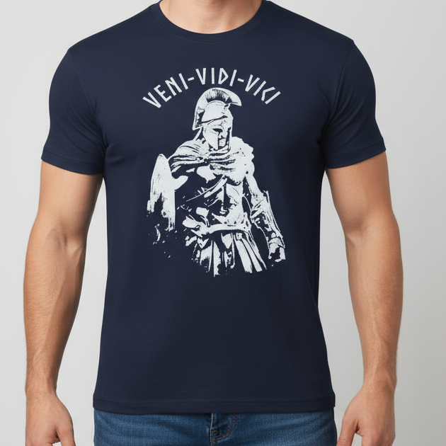 Camisa Spartan Veni-Vidi-Viki